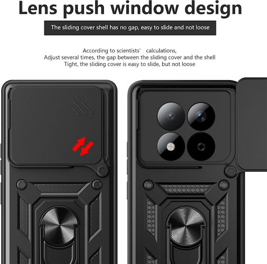 Magnetic Back Cover Μαύρο (Redmi Note 15)