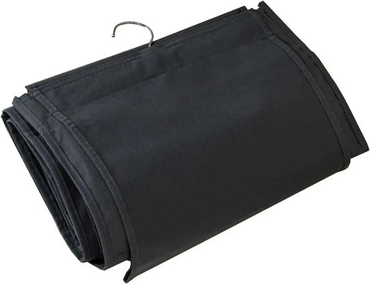 Verk Group Wardrobe Hanging Storage Case for Shoes in Black Color 115x32cm 1pcs
