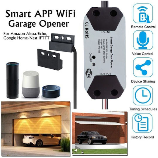 SmartWise Wi-Fi Garage Door Control Panel 5V