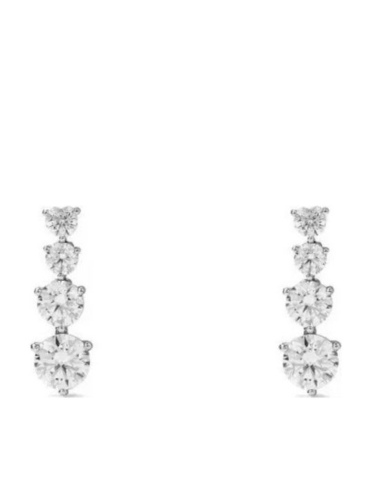 Verame Earrings made of Silver with Stones
