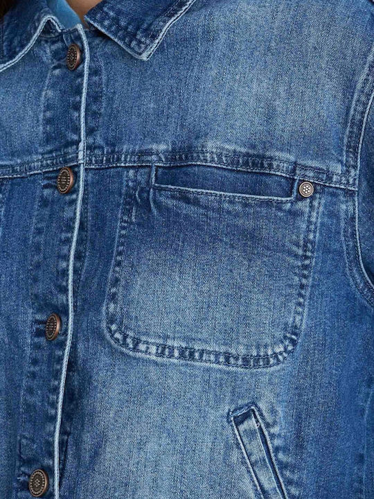Women's Jacket for Winter Blue