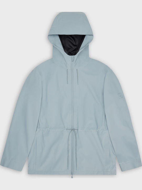 Suva Γυναικείο Μπουφάν για Χειμώνα Light Blue
