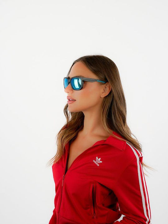Red Raven Rapid Unisex Γυαλιά Ηλίου με Μαύρο Σκελετό και Κόκκινο Φακό 48953100534094