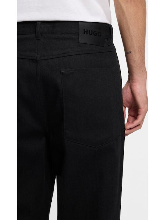 Pantalon De Blugi Pentru Bărbați Relaxed Fit Negru