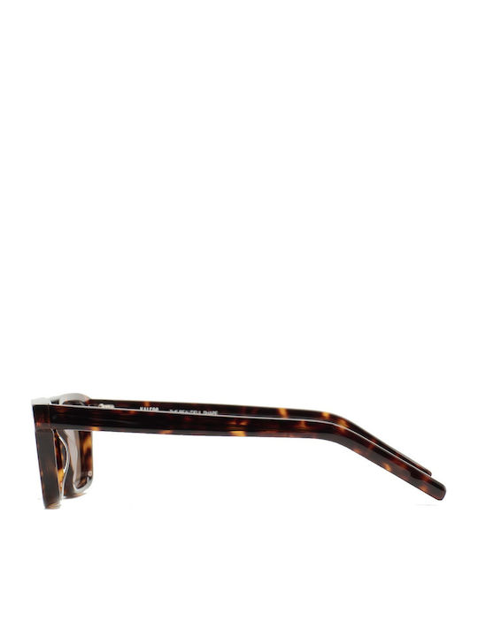 Kaleos Unisex Sunglasses with Brown Tartaruga Plastic Frame and Polarized Lens