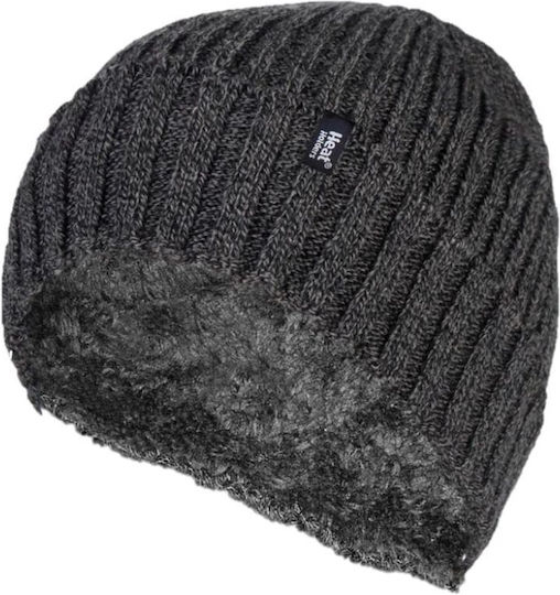 Beanie Beanie Knitted in Gray color