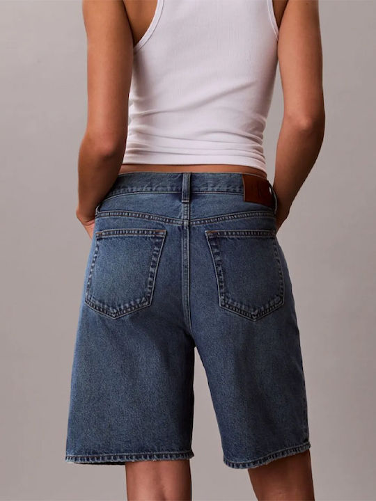 Calvin Klein Women's Bermuda Shorts Jean Blue