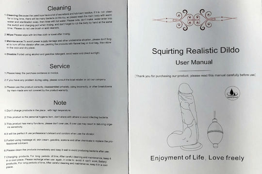 Smd Ultrawet 2.0 Realistic Squirting Dildo And Vibrator 2-in-1 Penetrating And Squirting Dildo With Suction Cup And Pump 20.5cm Flesh