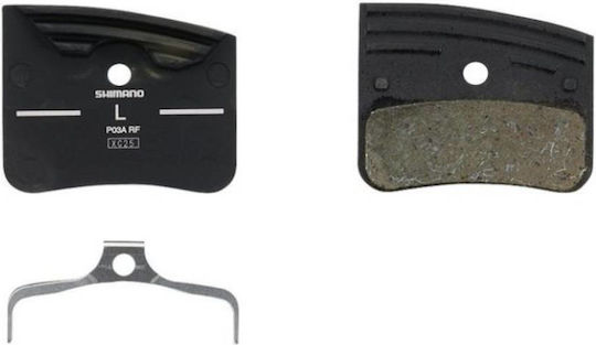 Shimano Disc Brake Pads Resin W Fin P03a-rf Pad Spring 1 Pair Ind Pack