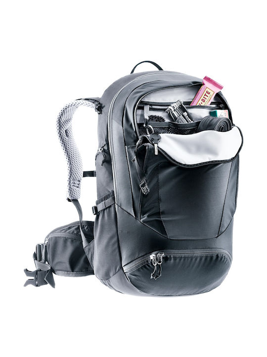 Deuter Alpine 28 Sl Планински раница 28лт Водоустойчива Черен