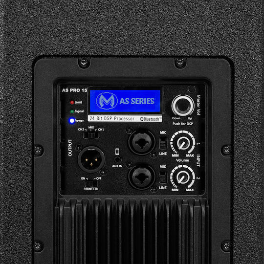 Mac Mah MAH AS PRO 15 Αυτοενισχυόμενο Stage Monitor 800W με Woofer 15"