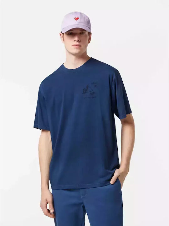 Artwork T-shirt Μπλε