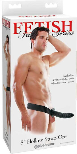 Strap On Gol de 20.0cm Negru Pipedream