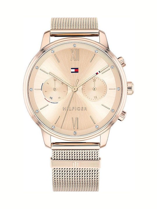 Tommy Hilfiger Watch Battery with Metal Bracelet
