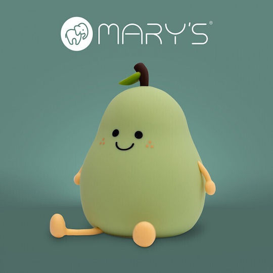 Mary's Night Light LED Pear Power Green