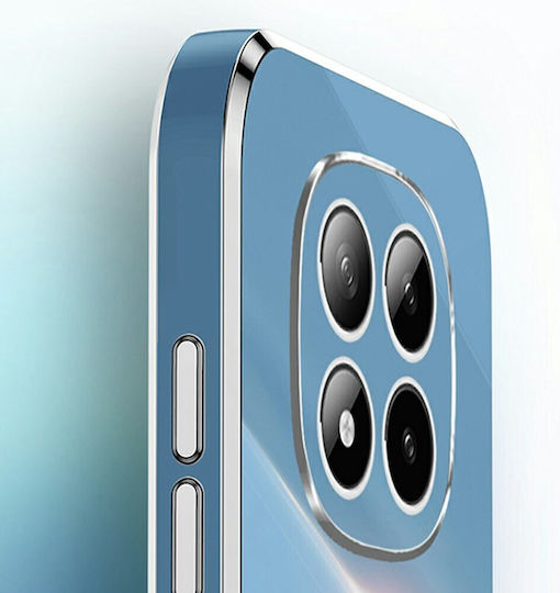 Xinli Straight Back Cover Silicone Blue (Redmi Note 15 Pro 5G)