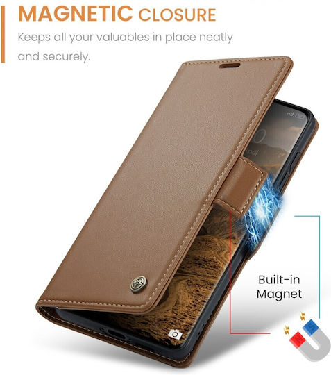 Caseme 023 Luminus Wallet Καφέ (Redmi Note 15)