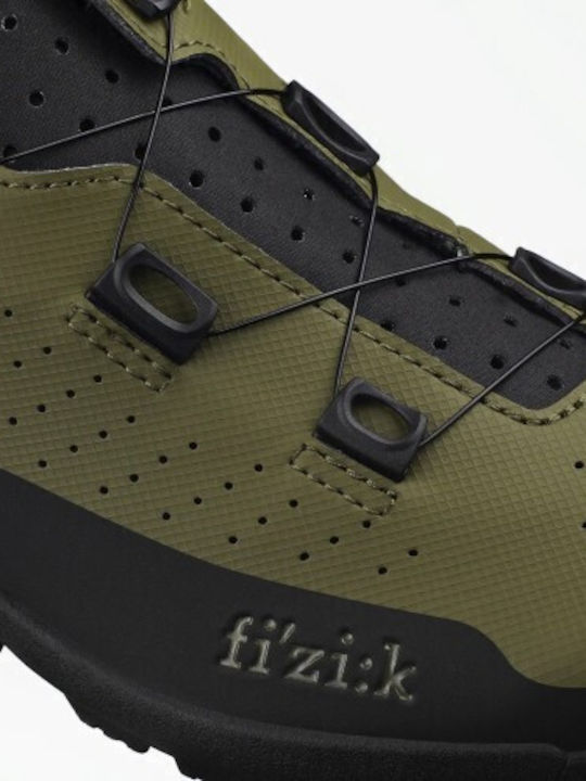 Fizik Унисекс Ниски Велосипедни обувки Планински Каки