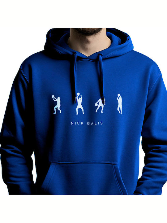 Sweatshirt mit Kapuze Royal Blue