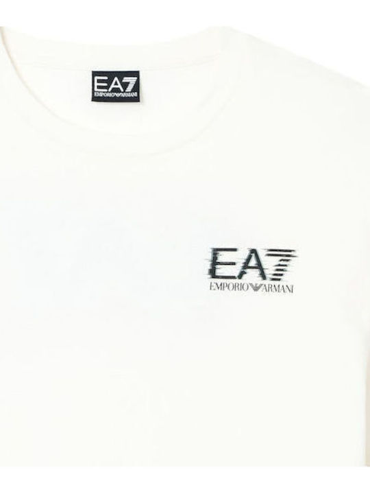 T-shirt Ecru, Black, Green