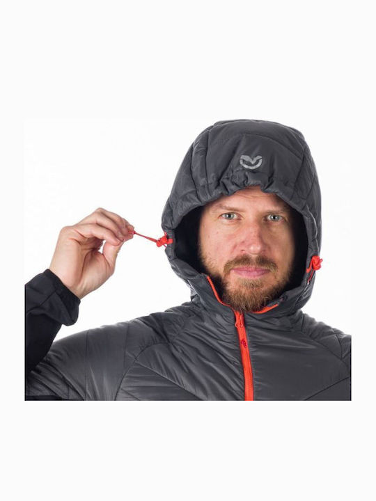 Northfinder BU-5111SKP Ανδρικό Μπουφάν Soft Shell για Σκι & Snowboard Γκρι