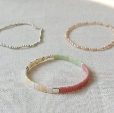 La Petite Épicerie Diy Mein Perlenarmband Set Silber Armband Set