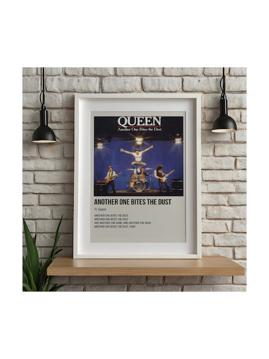 Плакат Музика Another One Bites Dust Queen Ms576 21см X 30см