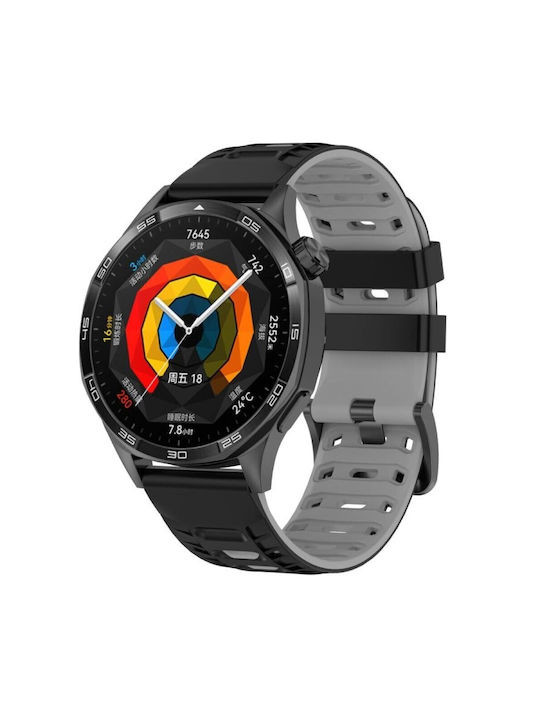 Tragbare Bänder Silikonschwarz Huawei Watch GT 6 / GT 6 Pro 46mm 3913