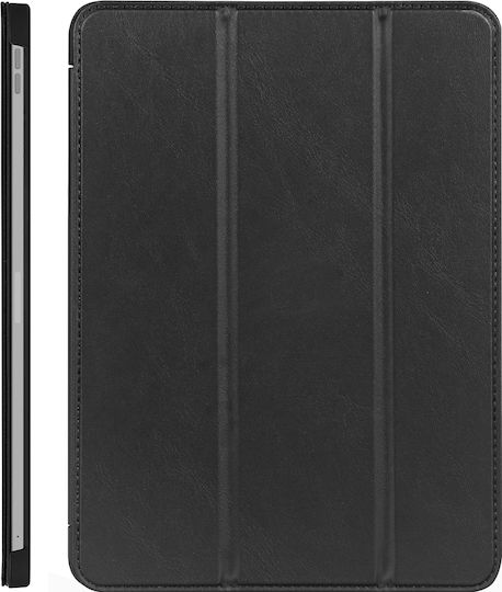 Decoded Slim Tri-Fold Klapphülle Für iPad Air 10,9 11" In Texturiertem Silikon Schwarz
