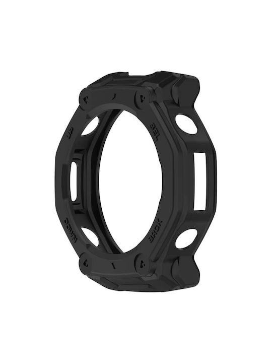 Silikonhülle in Schwarz Farbe für Amazfit T-Rex 3 Pro