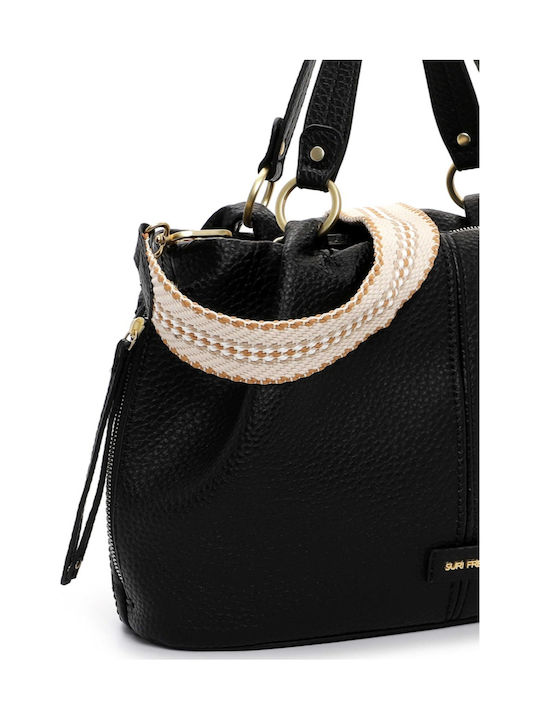 Women's Bag Shopper Shoulder Black