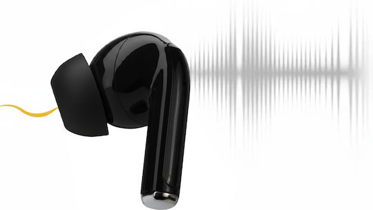 Boompods In-ear Bluetooth Handsfree Căști cu Rezistență la Transpirație Negru