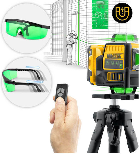 Humberg 517100 Spirit Level Magnetic 3cm