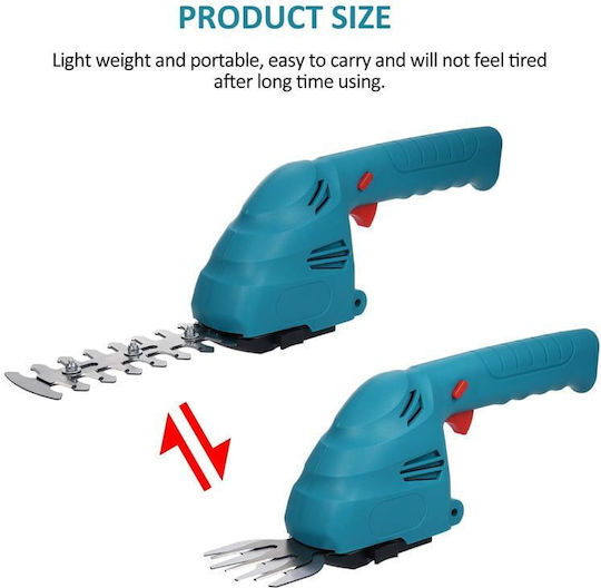 Hedge Trimmer Battery 7V with Blade 10cm 013132187970