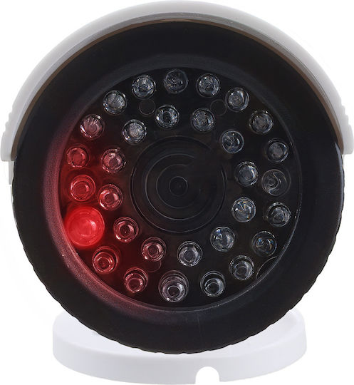 Set of Two Simulated Tube Cameras Led Ir White Power Supply 2xaa Not Included in Delivery Abs Ir1800 Wt