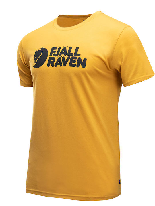 Logo T-shirt Κίτρινο