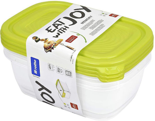 Rotho Babydesign Set Mittagsboxen Transparente 3 Stück