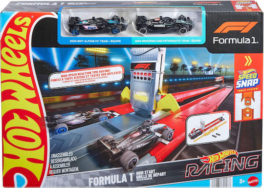 Hot Wheels Πίστα Racing Formula 1 Fast Race Race Track Set Formula 1 για 3+ Ετών