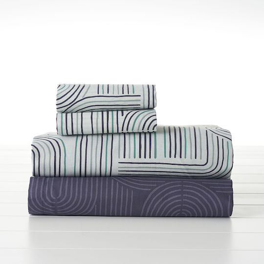 Vesta Home Pilotă Super Dublu 230x240cm Petrol-grey