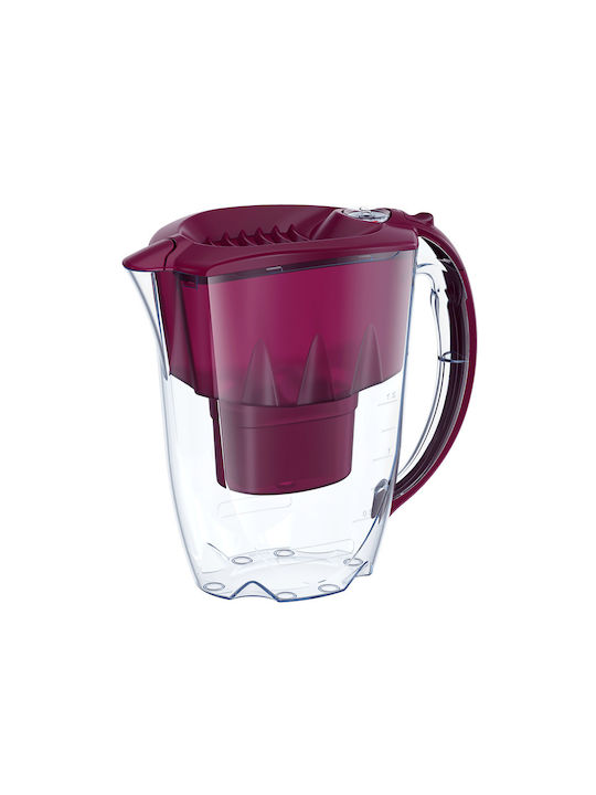 Aquaphor Amethyst Κανάτα Σερβιρίσματος Κόκκινο 2800ml