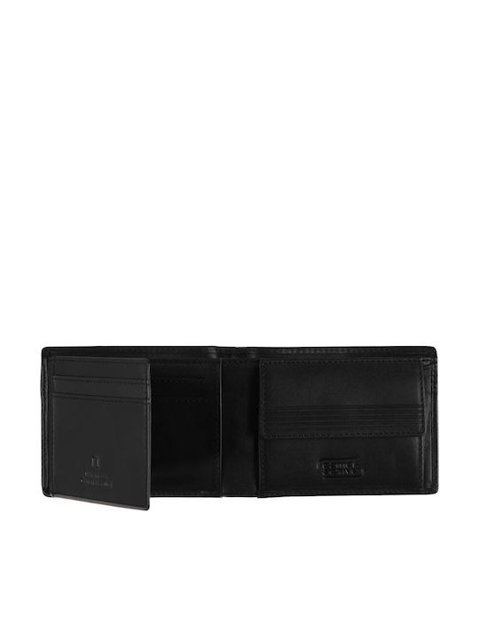 Кожен Мъжки Портфейл с RFID Черен