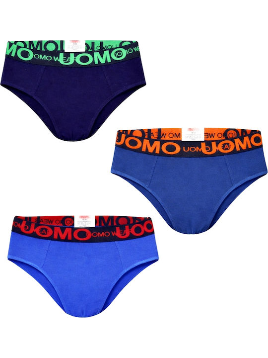 Uomo Set Kinder-Slips Multicolour 3Stück