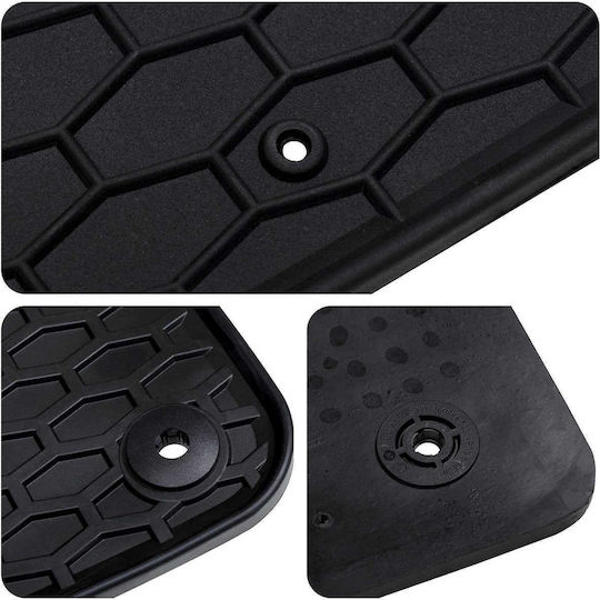 Πατάκι Αυτοκινήτου 4 Pcs Μαύρο Κατάλληλο Fabia Iii Tpe 42029152 Μαύρο