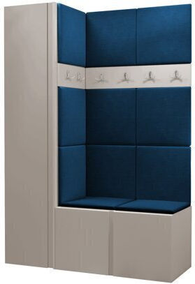 Hartford 471 Έπιπλο Εισόδου με Καθρέπτη Κασμίρι 124x46x186εκ. Hartford 471 Έπιπλο Εισόδου με Καθρέπτη Κασμίρι 124x46x186εκ.