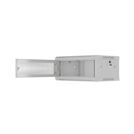 Lanberg Επιτοίχια Καμπίνα Rack 19U Γκρι WF01-6404-23S