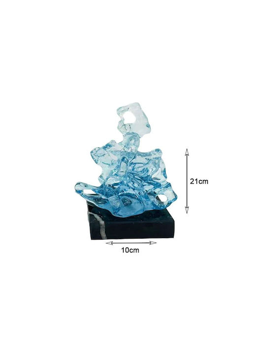 Γυάλινο Διακοσμητικό Γλυπτό Glass Sculpture Decor