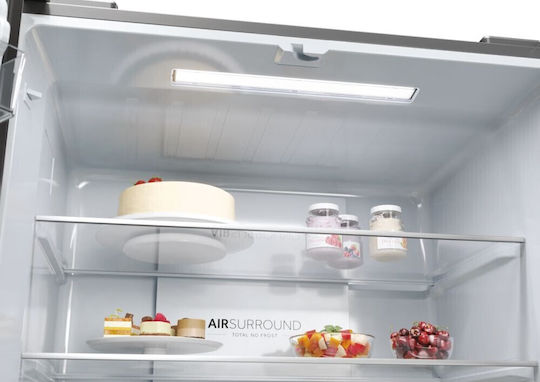 Haier Side-by-Side Kühlschrank 463Es NoFrost H181.8xB83.3xT65cm. Gray Cube 83 Series 3