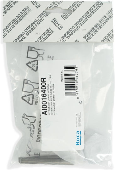 Στηριγματα Καπακι Victoria Soft Close Χρωμε Roca