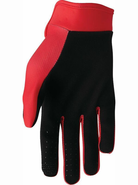 Thor Mx Launchmode Gloves Red Black Airprene