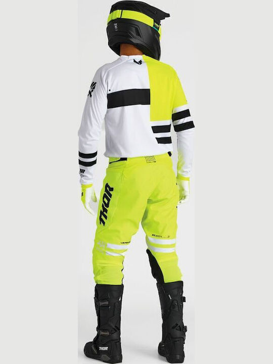Thor Gloves Mx Launchmode Yellow Acid Airprene